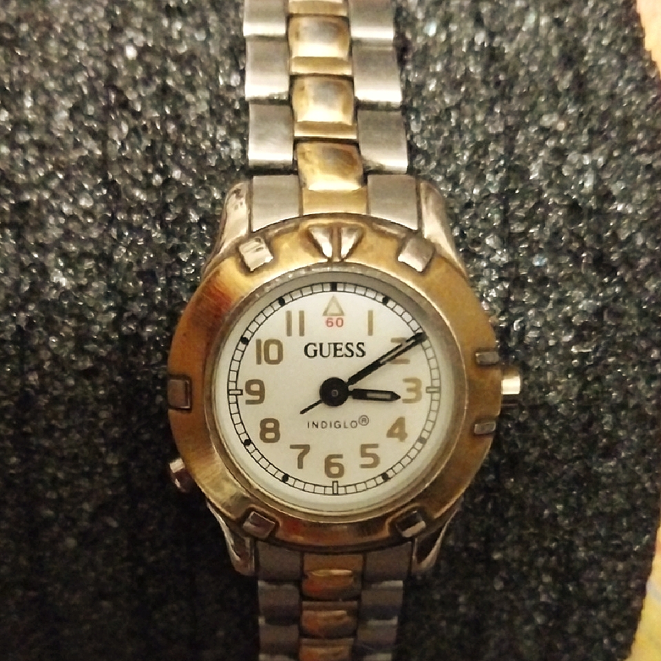 Guess Silver And Gold Watch Guess Silver And Gold Watch